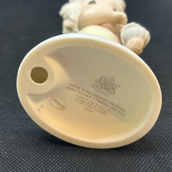 PRECIOUS Moments "There is no greater treasure than a friend like you" figurine - Picture 4 of 4